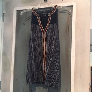 Lucky brand pattern tank top